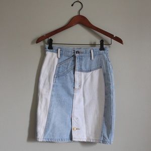Vintage Denim Skirt